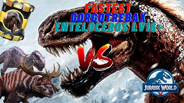 FASTEST and SAFEST (Total 7 turns)  RAID GORGOTREBAX BOSS with  ENTELOCEROS LV 16+