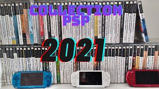 Presentation collection jeux PSP 2021