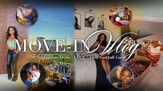 MOVE-In Day at North Carolina A&T! FDOC | First Football Game | Grocery Shopping | & More! 💙💛