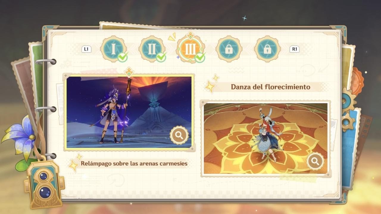 Cacería de instantáneas (III) Cyno y Nilou - Genshin Impact