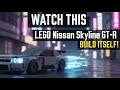 LEGO Nissan Skyline GT-R Build | Step-by-Step Animation (MOC by dakar5601