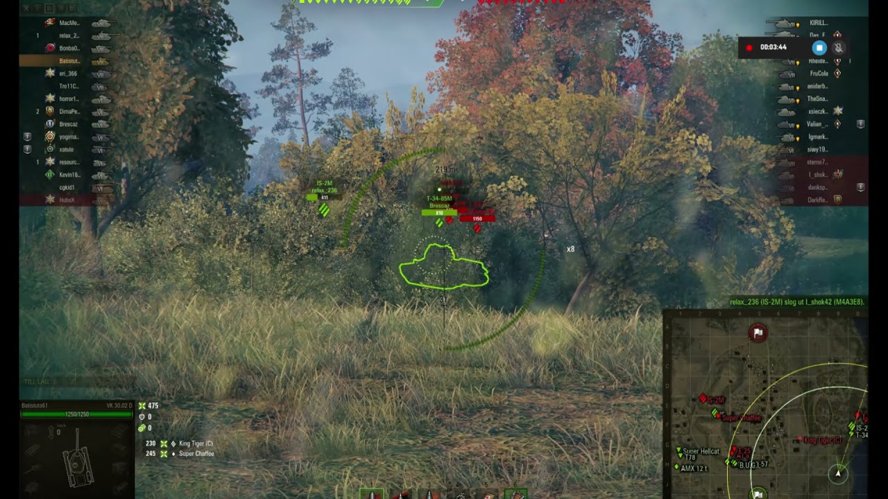 WOT Carry VK 30.02 D. Hard fight in the end!