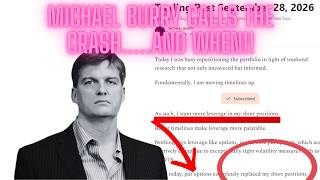 Michael Burry Burry Calls The Ai Bubble Burst, Stock Market Crash, And When He Is All In