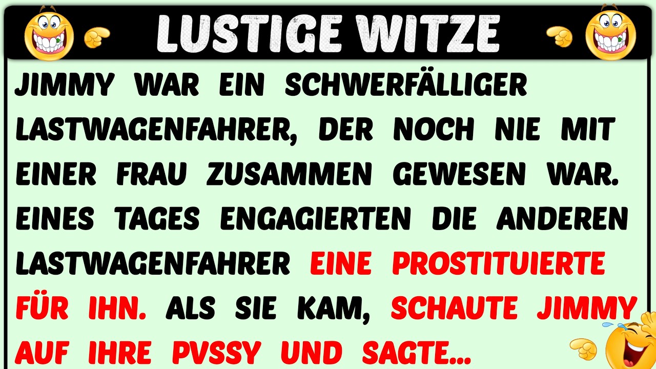 Witz des Tages | Jimmy und sein erstes verrücktes Abenteuer…🤣 | Lustige Witze Täglich