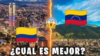 Mejores Ciudades De COLOMBIA vs Mejores Ciudades De VENEZUELA