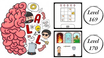 Brain Test All Star : Level 169 , 170 – How to Solve? (Walkthrough)