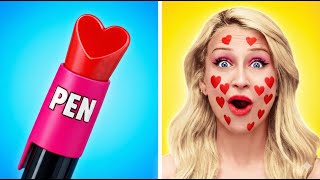 TRUCCHI STRANI E DIVERTENTI 😲 Come Nascondere il Trucco in Prigione 💄😂