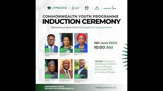 Commonwealth Youth Programme Induction Ceremony