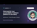 Find and Fix Your Accessibility Problems | Mark Noonan