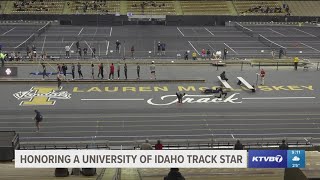 University of Idaho names track in honor of Lauren McCluskey