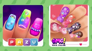 Girls Nail Salon - Manicure games for kids - Get your nails done on the Girls Nail Salon - Kids Game screenshot 1