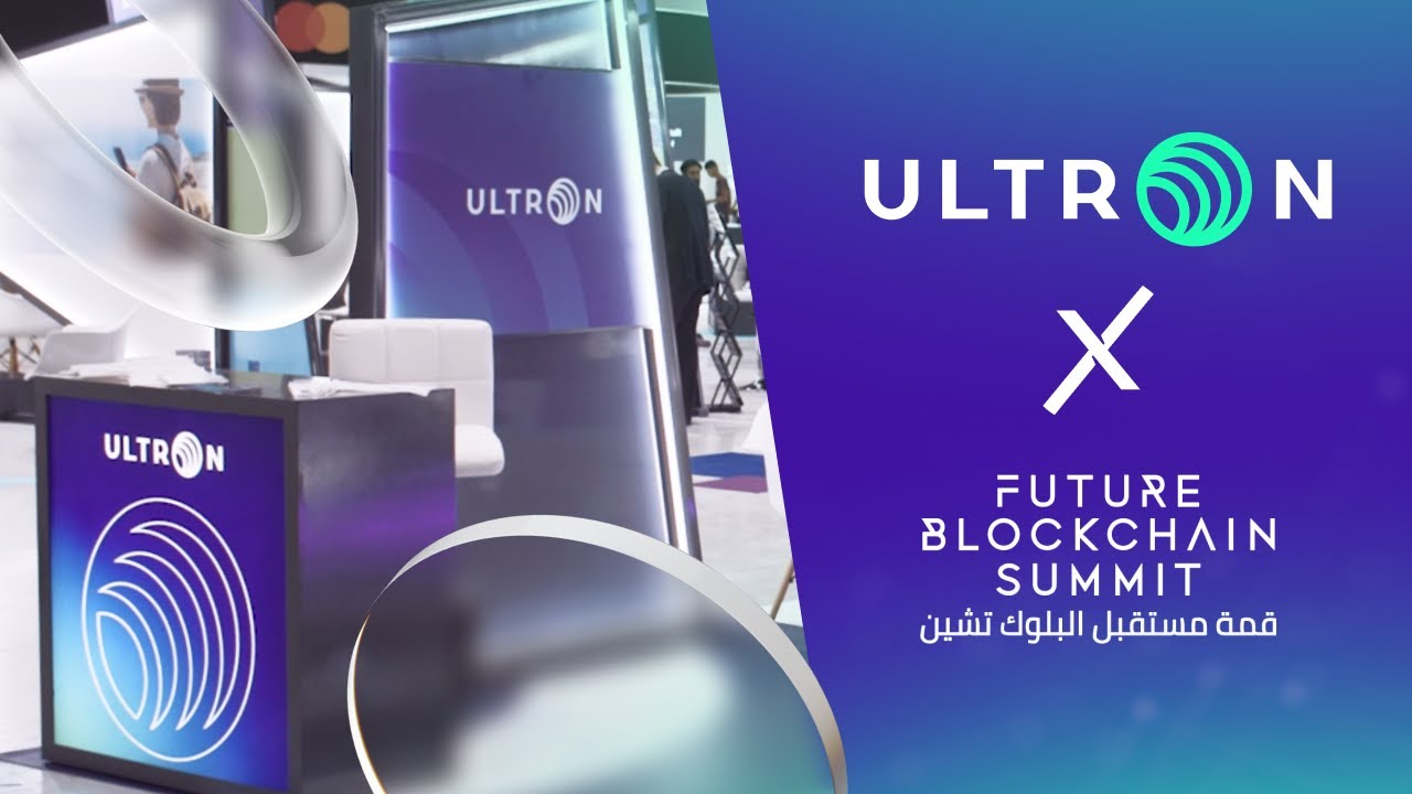 The Ultronverse Booth at the Future Blockchain Summit 2022