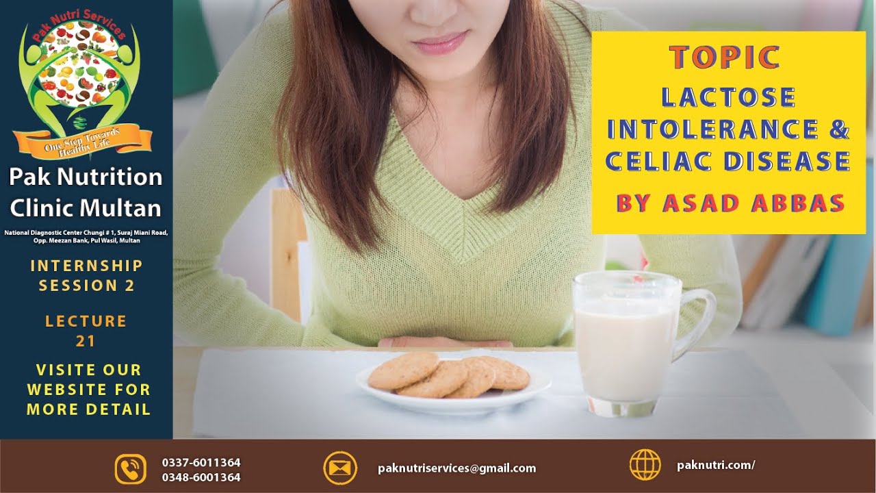 Lactose Intolerance & celiac Disease YouTube