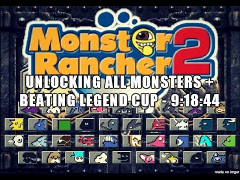 มอนสเตอร์ฟาร์ม  Update New  Monster Rancher 2 - 100% Speedrun in 9:18:44