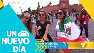 ¡Un éxito de Luis Miguel invade los estadios en Rusia! | Un Nuevo Día | Telemundo
