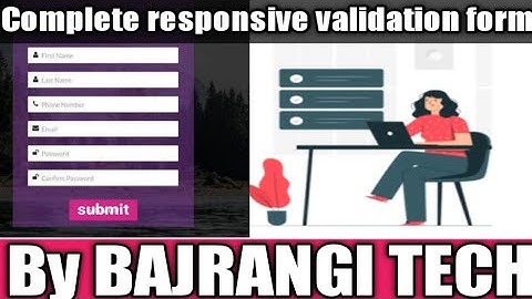 Validation form using JavaScript in hindi part 19