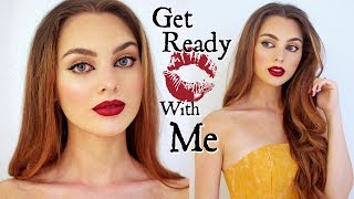 Get Ready With Me: Homecoming / Formal 2017 | Easy & Elegant Drugstore Makeup & Hair Tutorial