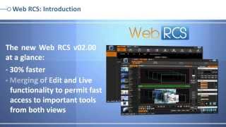 LiveCore™ series Web RCS: version 02.00 - Flat design & new features