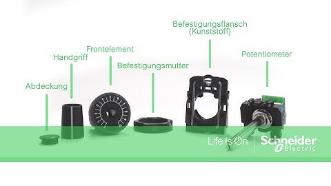 Harmony XB5 – Potentiometer mit integriertem Widerstand | Schneider Electric