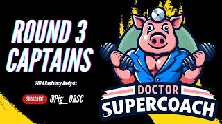 Pig's *ROUND 3* Captaincy Options | AFL SuperCoach 2024