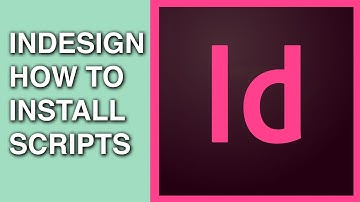 How to Load and Install Scripts in Indesign