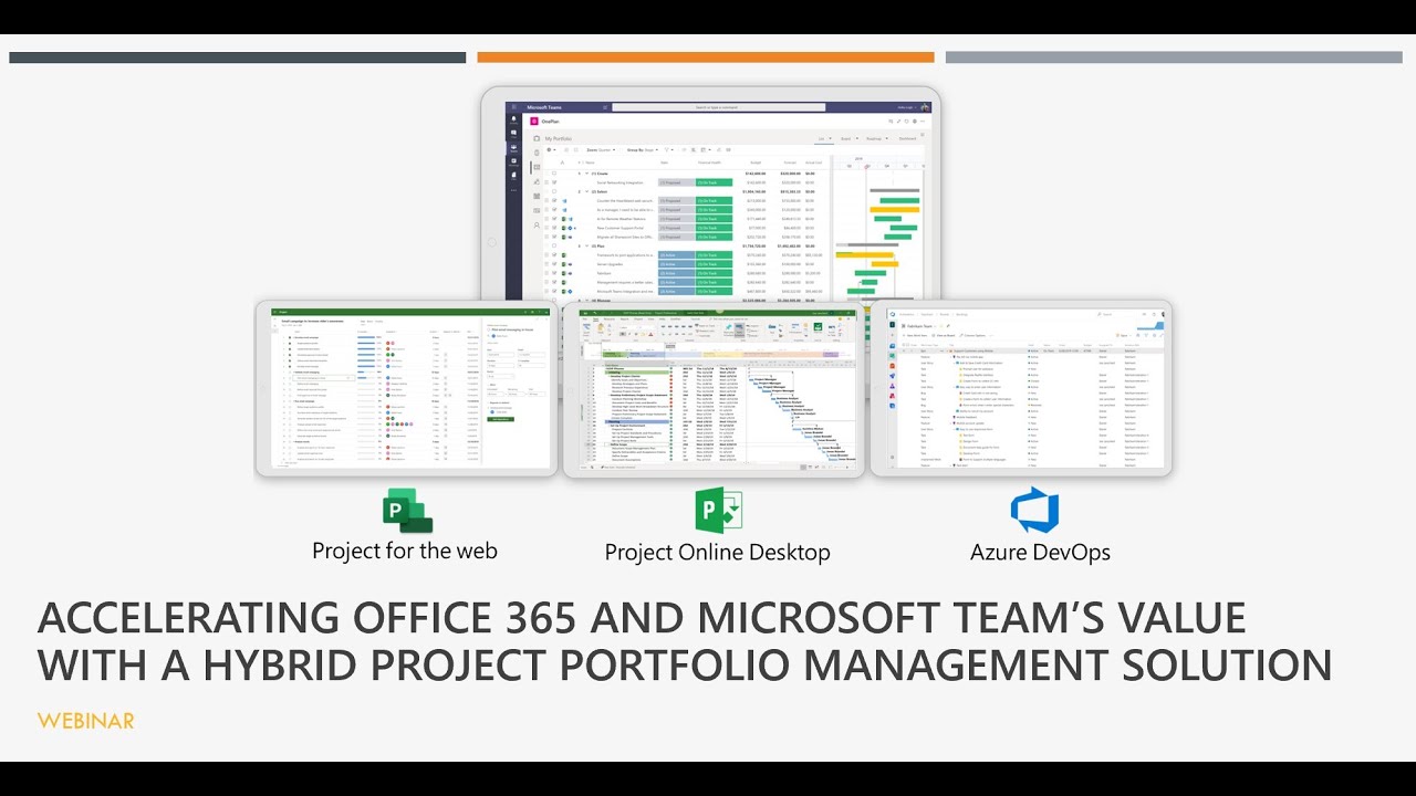 Accelerating Office 365 Value with a Hybrid Project Portfolio Management  Solution - YouTube