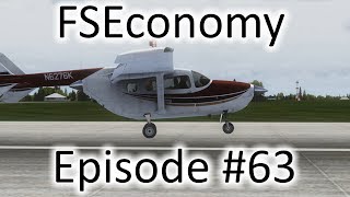 FSX | FSEconomy Ep. #63 - Taking the Skymaster to Peoria | C337H screenshot 3