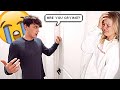 CRYING WITH THE DOOR LOCKED *PRANK ON FRIEND*