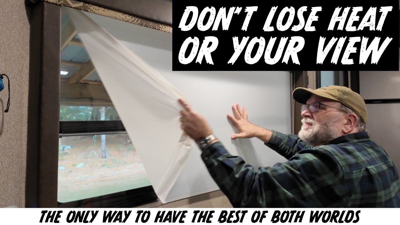 The Best Way to Insulate RV Windows in the Winter: Easy DIY Plexiglass ...