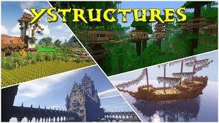 y Structures Addon for MCPE! New Natural Generation Structure with yStructures in Minecraft PE! screenshot 4