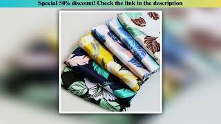Review Meter Satin Charmeuse Fabric Vintage Flower Dress Shirt Scarf Material Soft Polyester••••••• screenshot 3