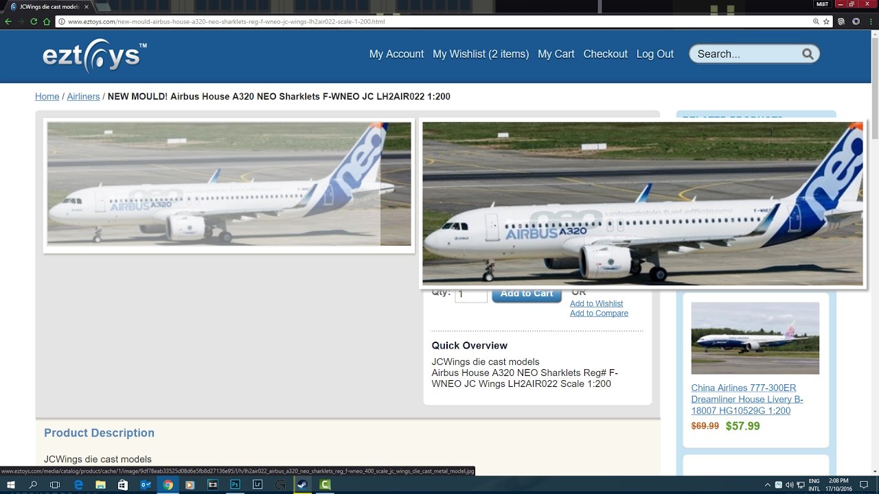 a350 preis JC Wings October 2016 New Releases