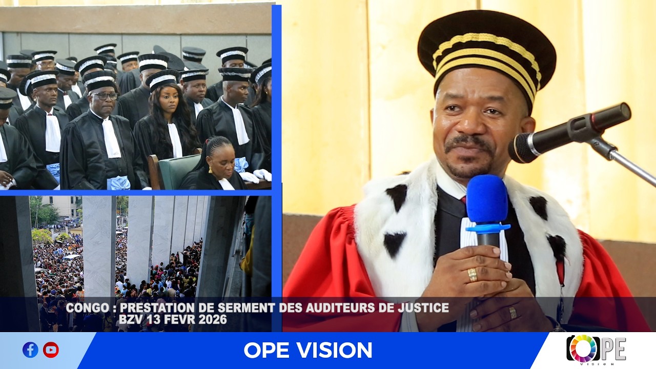 CONGO : PRESTATION DE SERMENT DES AUDITEURS DE JUSTICE