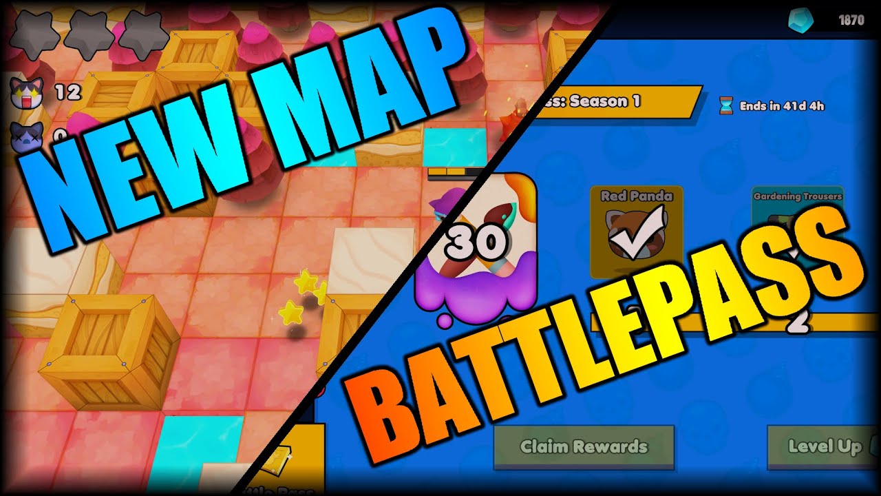 Bombergrounds: Battle Royale - SEASON 1 INCOMING!! Battle Pass & New Map!