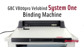 GBC V800pro Velobind System One Binding Machine - 9707023