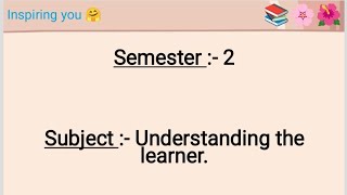 Process &amp; Outcome + Characteristics + Factors Explained | B.Ed 2nd Semester Notes ✨