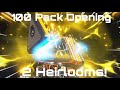 100 Packs Opening | I GOT 2 HEIRLOOMS