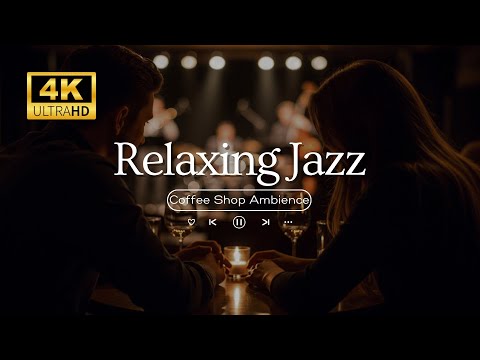 Warm Jazz Instrumental Music At Winter Coffee Shop Ambience - Jazz Relaxing Music