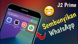 How to Hide WhatsApp on Samsung J2 Prime