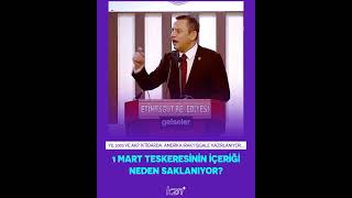 Özgür Özelden 1 Mart Tezkeresi Hatırlatması