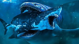 Megalodon vs Bloop - Batalha das Maiores Criaturas Oceânicas