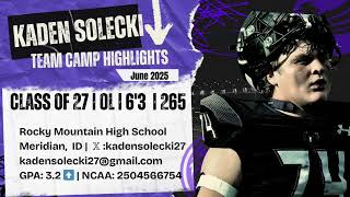 Rocky Mountain HS Team Summer Camp June 2025