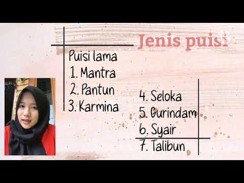 Puisi dan pantun | UAS B.INDO | Qothrunnada