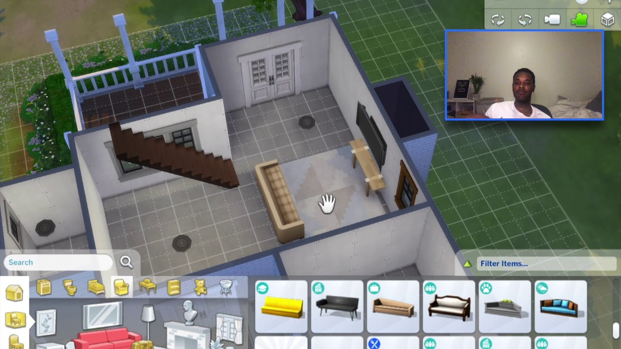 MY FIRST SIMS 4 SPEED BUILD | SMALL FAMILY HOME - YouTube