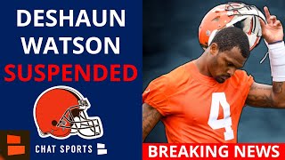 BREAKING: Deshaun Watson Suspended 6 Games For 2022 | Cleveland Browns News + Jacoby Brissett Time