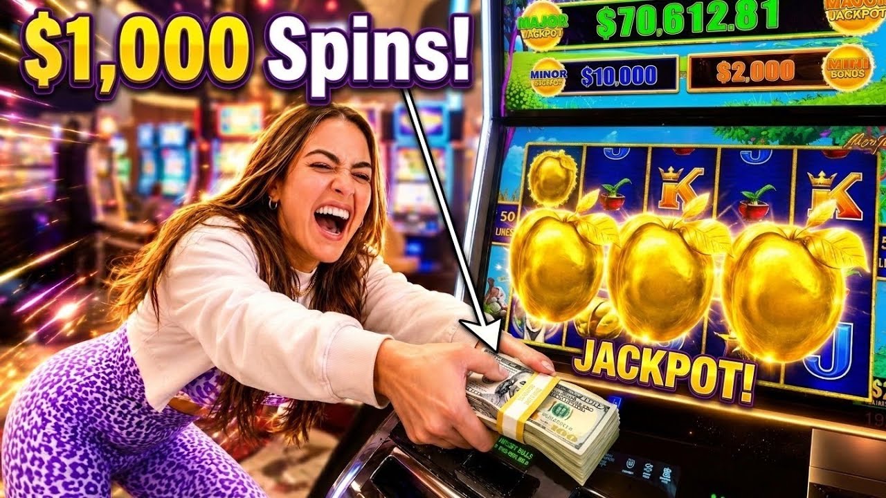 $1,000 SPINS for a $2.6 Million JACKPOT Starts PURE Chaos on Dragon Link!!