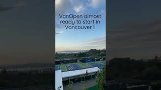 Odlum Brown VanOpen featuring Eugenie Bouchard & Fernando Verdasco tournament site almost ready 🔥🎾