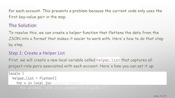 Mastering Terraform: Iterating Over Key-Value Pairs in JSON Input Files