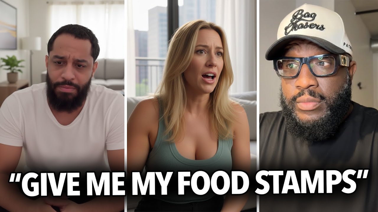 «Дайте мне мои талоны на продукты прямо сейчас...» Мужчина говорит, что у него двое детей, и нало...