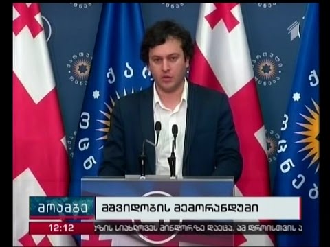 რა წერია „მშვიდობის მემორანდუმში“ - „ოცნებამ“ ტექსტი გაასაჯაროვა